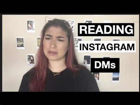 READING MY INSTAGRAM DMs 
