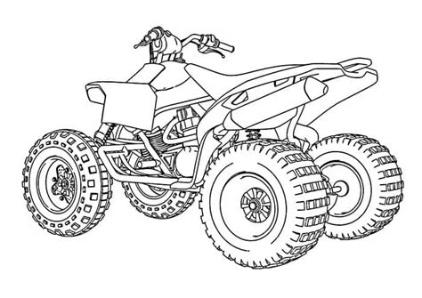 Coloriage Quad 2 - télécharger et imprimer gratuit sur ColoriageEnfant.Com