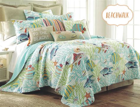 Explore luxury bedding at serena & lily. Tropical Fish ☆ King Quilt Set ☆ 4-pc in 2020 | King quilt ...