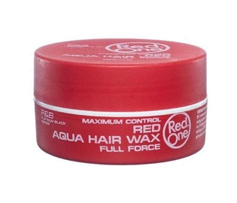 Red One Cire Capillaires Maximum Control Red Aqua Hair Gel Wax Full