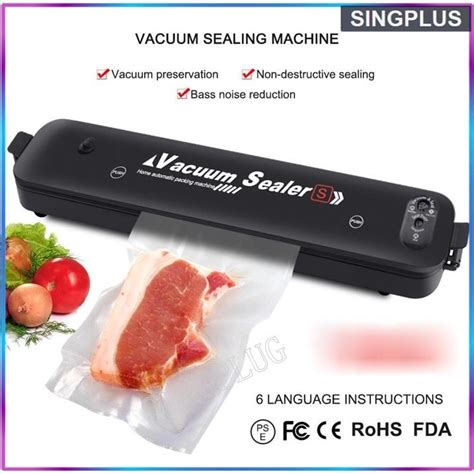 Vacuum Sealer Packaging Machine 220v 110v Household Food Vacuum Sealer Film Sealer Vacuum Packer