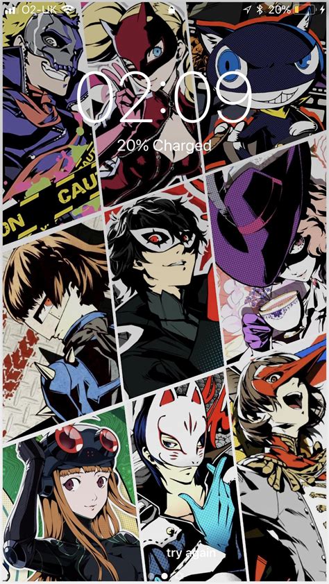 Heres My Iphone Lock Screen Love This One Rpersona5