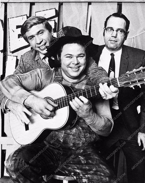 Buck Owens And Roy Clark And Friend On Hee Haw Show Buck Owens Roy
