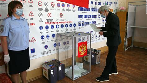 Russian Referendum Vote On Constitutional Changes That Could Keep