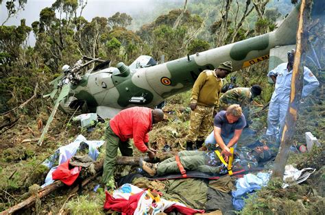 A helicopter belonging to bristow helicopters crashed into the lagoon near the oworonshoki end of the third mainland bridge in lagos. Crashes Underline Uganda's Spotty Record With Helicopters ...