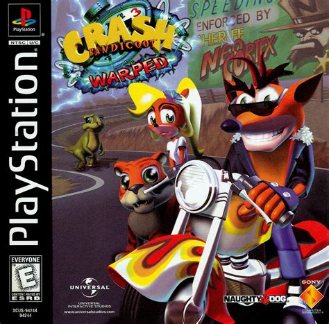 Crash Bandicoot 3 Warped Playstation 1 1998 By Sonicloud1213 On