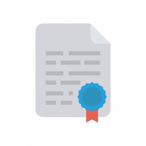 Achievement Certificate Degree Diploma Icon Download On Iconfinder