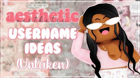 Enjoy these girly username ideas! Aesthetic Roblox Username Ideas | 2020 Untaken - YouTube ...