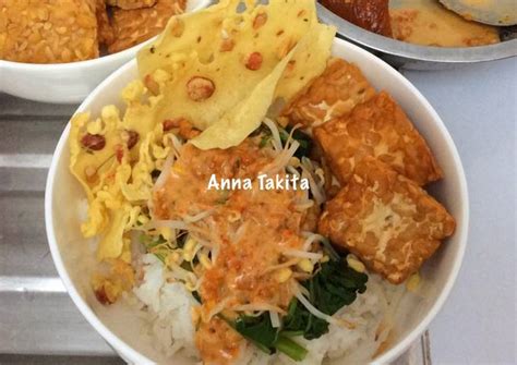 Gambas ditumis sama tauge bumbunya : Resep Nasi Pecel oleh Anna Takita - Cookpad