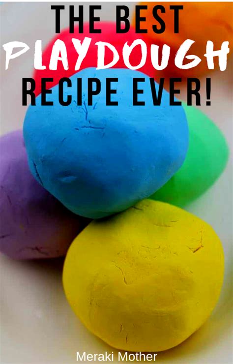 This is a very fun easy safe non toxic no cook and no cream of tartar play doh recipe that you can. Easiest Playdough without Cream of Tartar - 3 SIMPLE ...