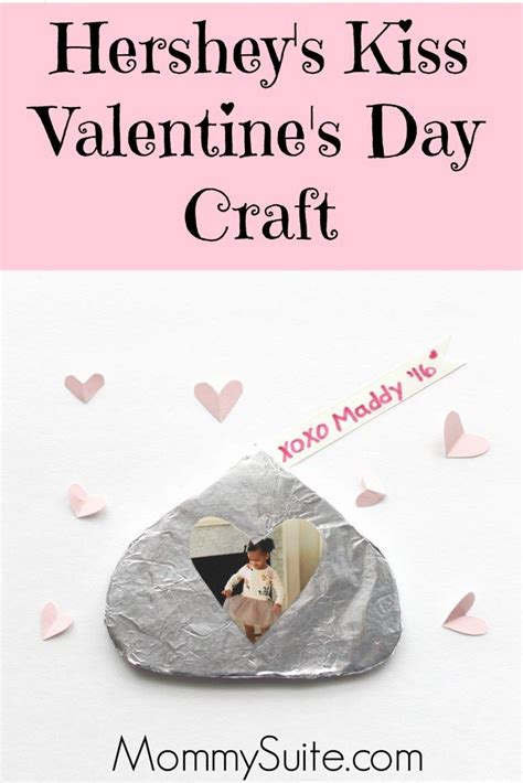 Hersheys Kiss Valentines Day Craft Mommy Suite Hershey Kiss