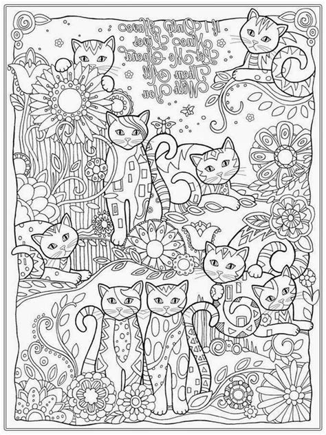 Coloring Pages For Adults Cats Free Coloring Pages Cat Coloring