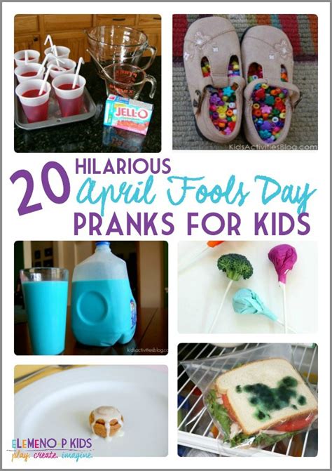 Nothing gross, scary, or mean here! 20 Hilarious April Fools Day Pranks for Kids