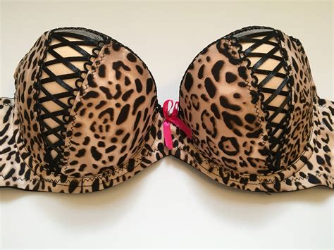 leopard print push up bra pantiesandpumps