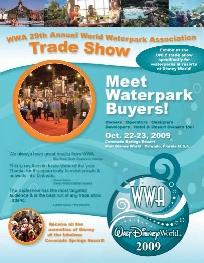 Trade Show World Waterpark Association