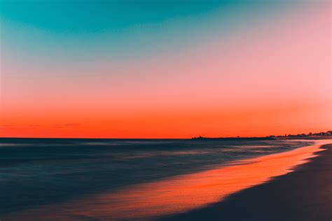 Only the best hd background pictures. Beach Sunset 5k, HD Nature, 4k Wallpapers, Images ...