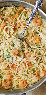 Flavored with olive oil and dill weed, this dish is easy to prepare and perfect for serving creamy garlic alfredo sauce meets plump shrimp in this incredible pasta dish. Garlic Shrimp Alfredo Pasta - a simple, 35-minute dinner ...