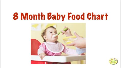 Maybe you would like to learn more about one of these? 8 Month Baby Food Chart/ Meal plan for 8 month old baby ...