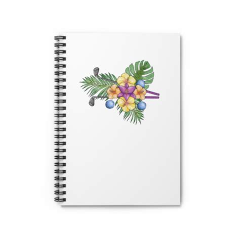 Blooming Golf Notebook Bloom Designs