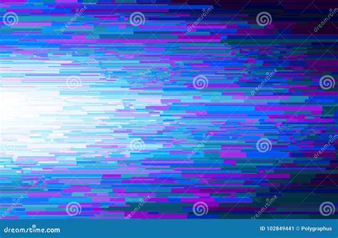 Abstract Glitch Vector Background Stock Vector Illustration Of