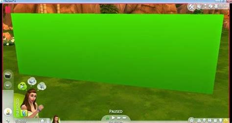 Green Screen Wall By Simscclover1992 Sims 4 Blog Greenscreen Sims 4