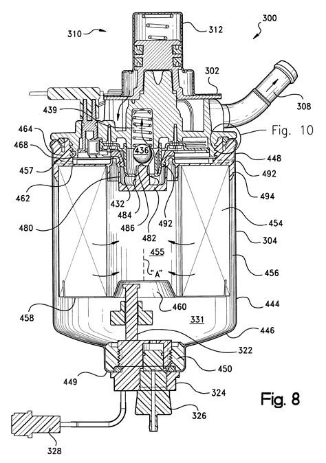 What is the most likely result? Patent US6328883 - Fuel filter assembly with priming pump ...