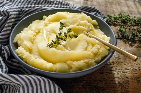 Looking for the best mashed potatoes? Rosemary Basil Olive Oil Infused Mashed Potatoes Recipe ...