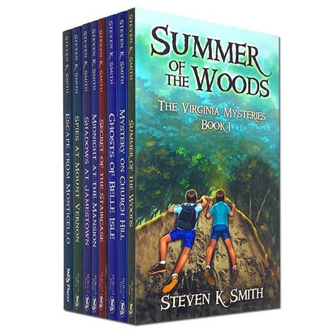 The Virginia Mysteries Series Complete 8 Books Collection Set By Steve