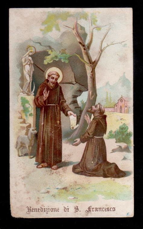 Fotografia di san francesco d'assisi. Santino Holy Card - SAN FRANCESCO D'ASSISI CROMO | eBay ...