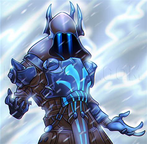 You can now print this beautiful ice king fortnite skin hd coloring page or color online for free. Draw The Ice King From Fortnite, Step by Step, Drawing ...