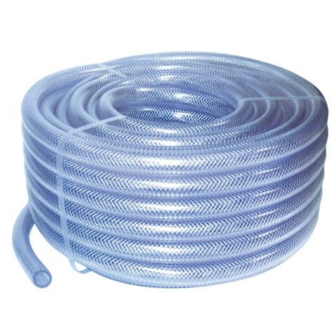 Clear Reinforced Hose Air Oil Chemical Pipe