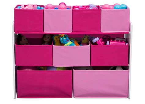 Delta Children Deluxe Multi Bin Toy Organizer With Storage Bins