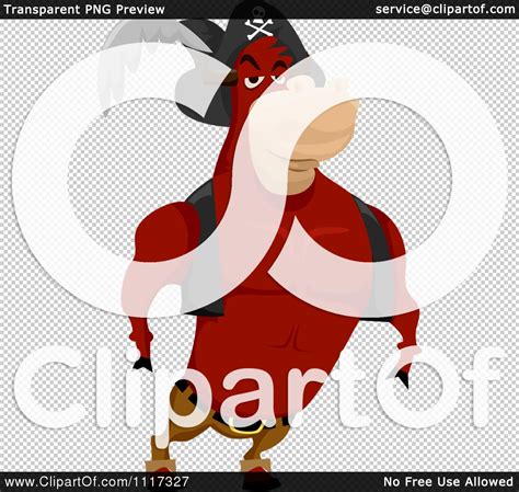 Cartoon Of A Strong Ox Pirate Royalty Free Vector Clipart By Bnp