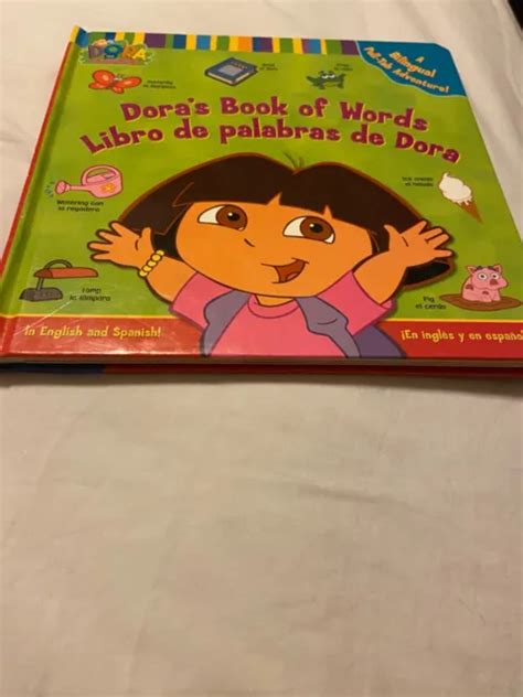 Dora The Explorer Book Of Words Pull Tab Adventures English And Spanish