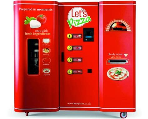 Pizza Making Vending Machines On Their Way To The Us