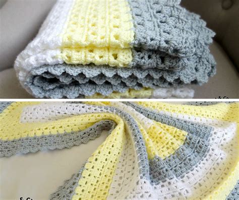 Garnstudio drops merino extra fine (dk weight #3) click here for the free knitting pattern! Free Pattern Superbly Simple Baby Blanket For Mindless ...