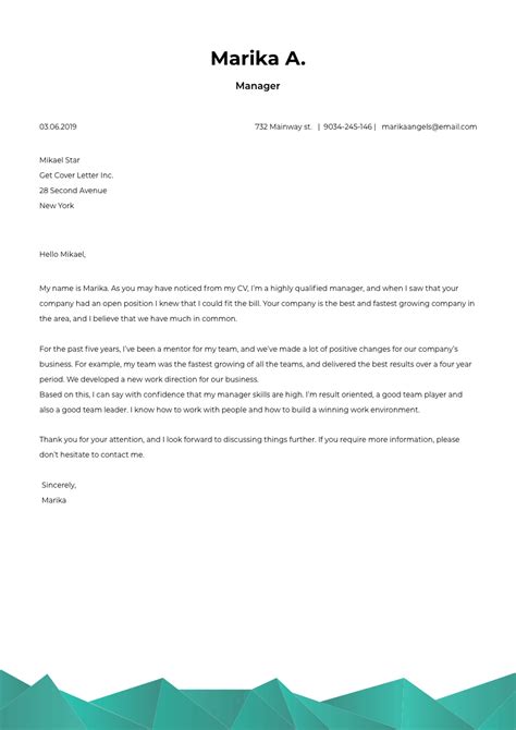 May 26, 2021 · a sample cover letter for academic jobs better than 9 out of 10 others. Project Manager Cover Letter Database | Letter Template ...