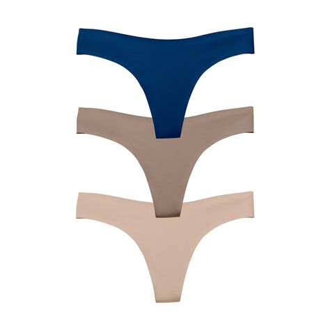 Seasonal Thong 3 Panty Pack Eby Seamless Underwear Pack