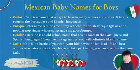 33 Mexican Baby Names Vibrant And Heartfelt Choices Everythingmom
