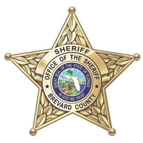 Brevard County Sheriffs Office Badge Vinyl Decal Car Window Etsy