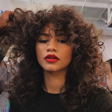 You can also opt fringe hairstyle on your short curly hair. 13 Fierce Natural Hairstyles We Loved in 2017 ...