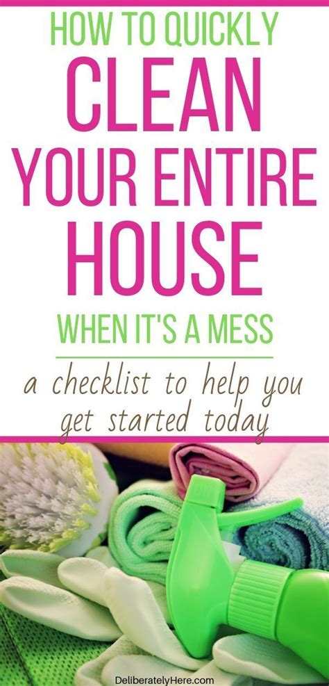 Readying the house for sale: How to Deep Clean Your House With 4 Quick Expert Cleaning ...