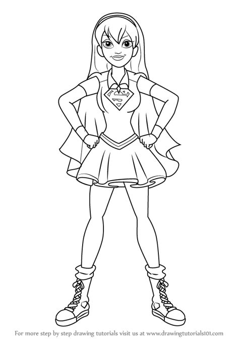 Resultado de imagem para draw+DC Super Hero Girls  Coloriage ladybug