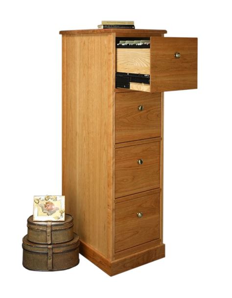 Check spelling or type a new query. Shaker 4-Drawer File Cabinet in Natural Cherry | Cabinet ...