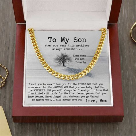 Sentimental Son Gifts From Mom Mother To Son Gifts Gifts For Etsy