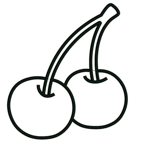 Cherry Coloring Pages - Best Coloring Pages For Kids