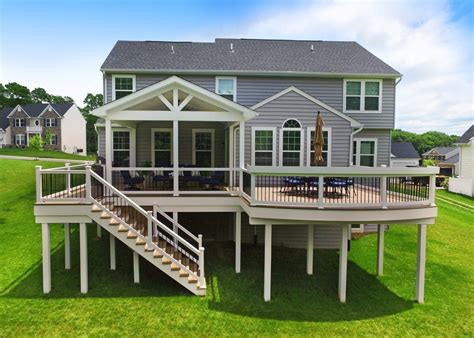 Elevated Deck Designs Safety Features For Above Ground Decks