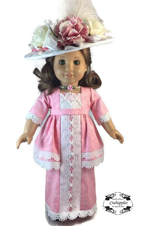 edwardian fancy bundle 18 doll clothes pattern doll clothes american girl american girl doll