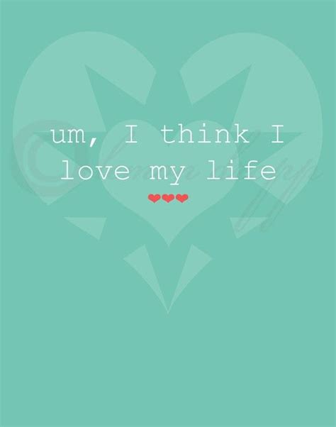 I Love My Life 8x10 Print By Lemondropp On Etsy Love Of My Life 8x10