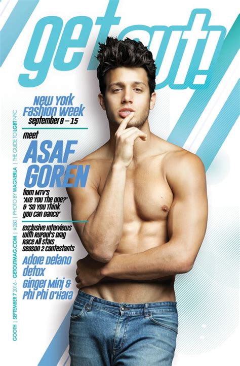 Asaf Goren Get Out Magazine Nycs Gay Magazine